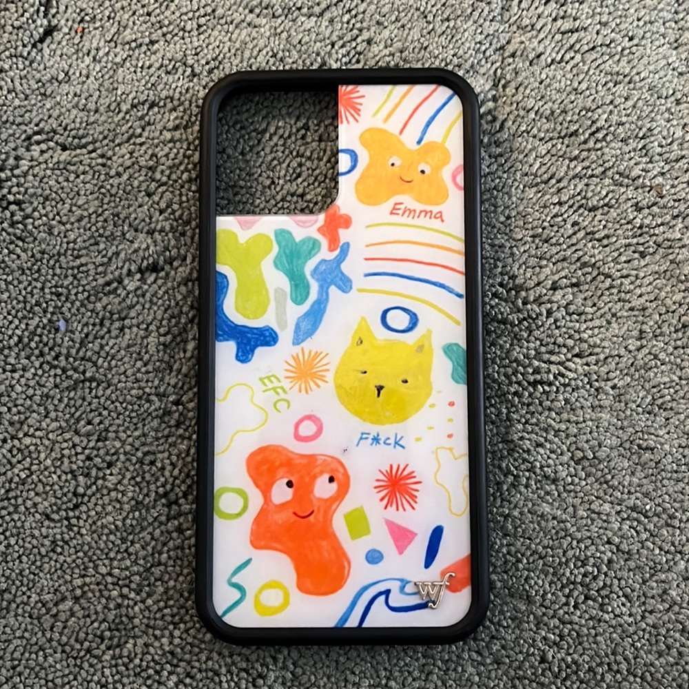 emma chamberlain wildflower iphone 12 pro max case